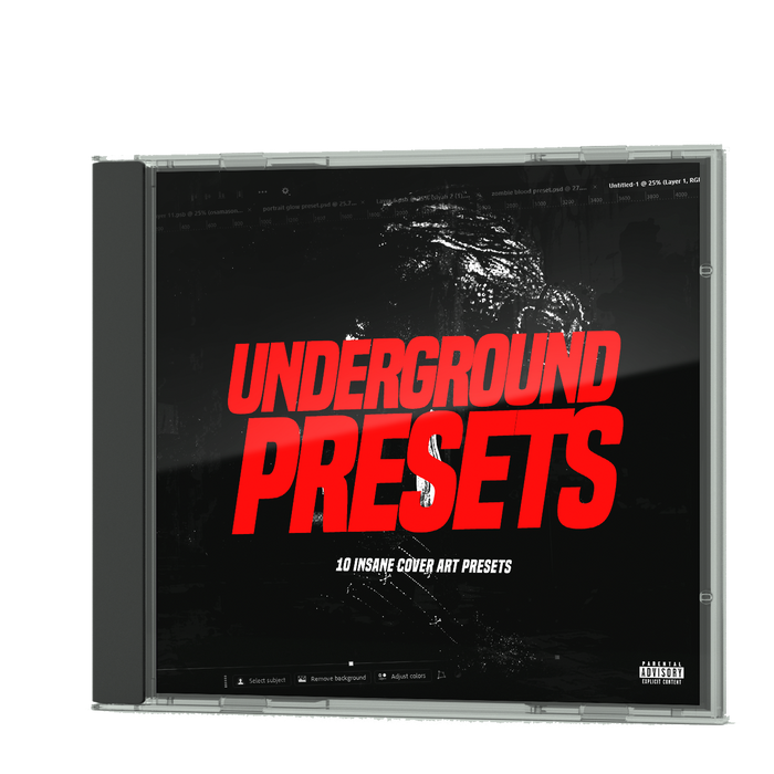 Underground Cover Art PRESETS VOL. 1